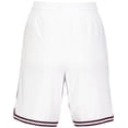 thumbnail image 7 of Holloway Sportswear M Womens RETRO BASKETBALL SHORTS White/Maroon 224377, 7 of 7