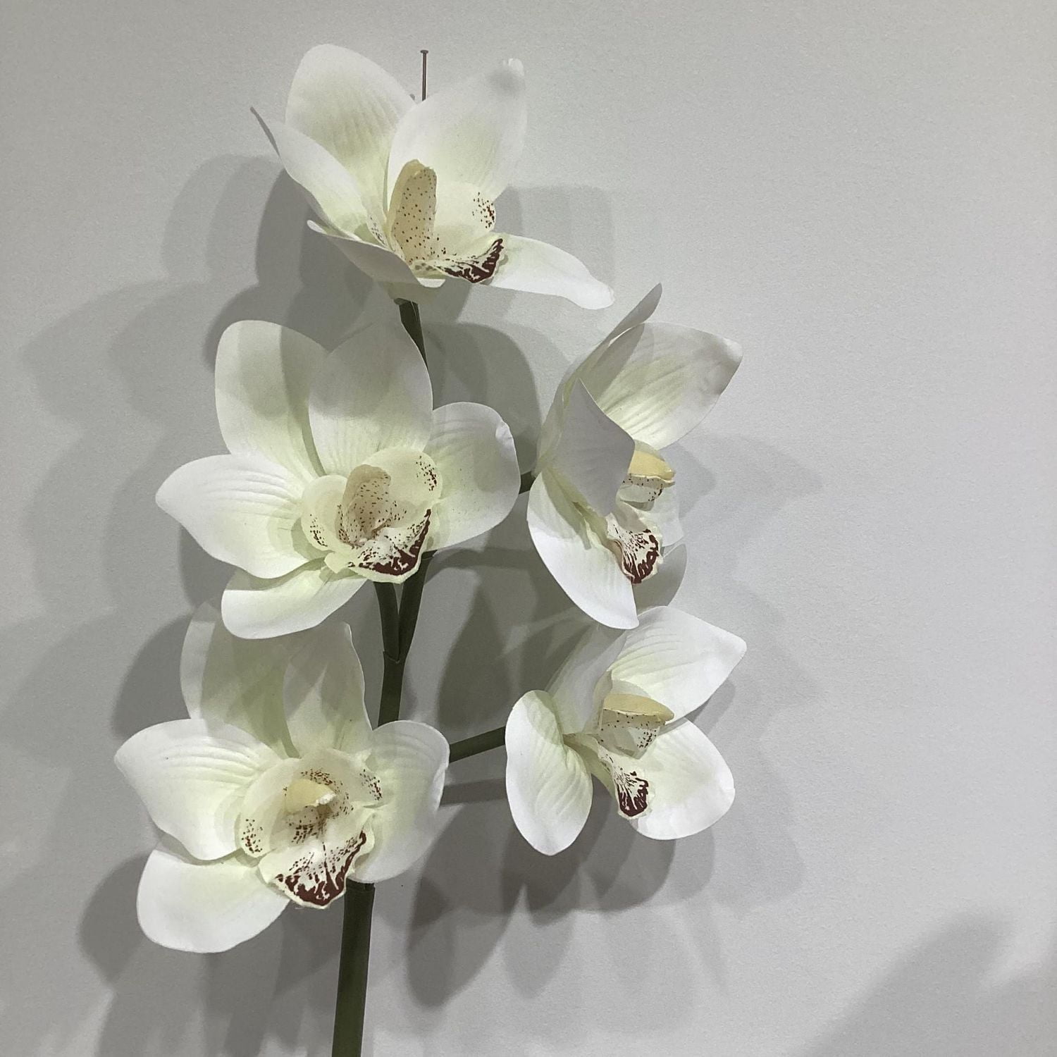 24 " ORCHIDEE CYMBIDIUM FAUX FLEUR