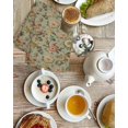 thumbnail image 4 of Vintage Spring Floral Kitchen Dish Towels for Drying Dishes Set of 4, Farmhouse Flowers Green Vintage Waffle Weave Microfiber Hand Tea Bathroom Towels Quick Dry & Absorbent Towel 15.7x23.6, 4 of 7