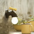 thumbnail image 2 of Aplique de Pared con Grifo para Exteriores, Luz de Pared con Carga USB, Luz de Pared LED Impermeable para Uso en Interiores y Exteriores., 2 of 5