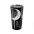 thumbnail image 6 of Golf Dad 20 oz Stainless Steel Tumbler Double-Wall Insulated with Lid, Black, 6 of 12