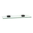 thumbnail image 2 of Alno A6550-18 Cube 18" Wide Glass Shelf - Nickel, 2 of 6
