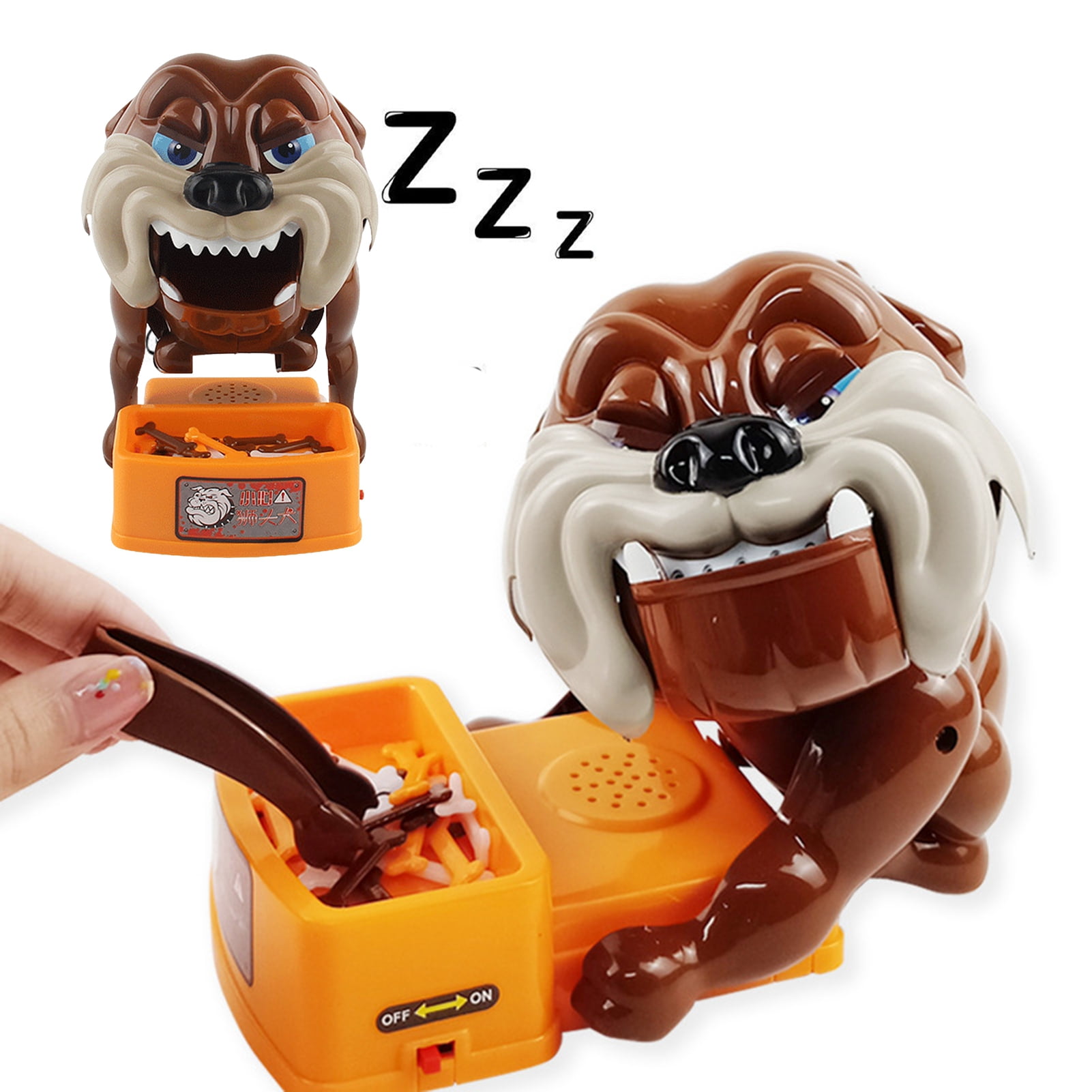 Toudaret  Evil Dog Toy Beware of The Dog Game Don't Wake The Dog Game Tricky Bad Dog Game Interactive Toys for Parties Families