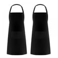 thumbnail image 1 of Delantal ajustable de 2 piezas, delantal de cocina, delantal de cocina, 1 of 5