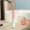 thumbnail image 4 of Toothbrush With 2 Brush Heads For Adults And Kids, IPX7, 5 Modes With 2 Minutes Built In Smart Timer,, 4 of 7