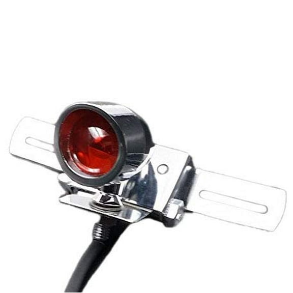 BHYShop Motorcycle Bullet Rear Tail Stop Brake Running Light Lamp for Harley Chopper Bobber Cruiser Custom
