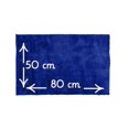 thumbnail image 5 of Tapete SHAGGY 0.50m x 0.80m azul 6.49 pulg Elly Decor TPTE01GY-SGY2x3FT, 5 of 5