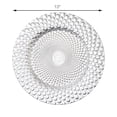 thumbnail image 4 of Simply Elegant Peacock Plastic Charger Plate; Parties, Dinner, Weddings, Quinceaneras and Events, 4 of 4