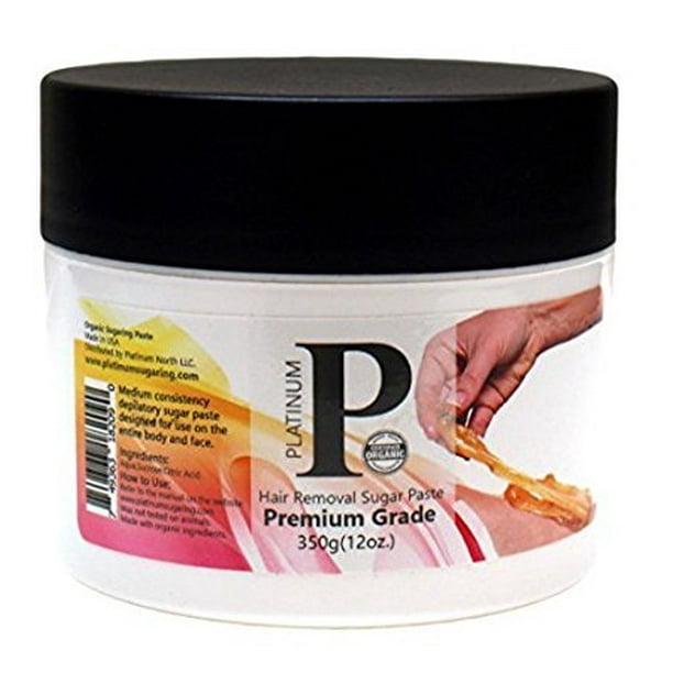 Sugaring Platinum Waxing paste 12oz No Strips Needed
