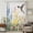 Multicolor, variant on Floral Hummingbird Sheer Curtains 45 Inches Long, Spring Watercolor Flowers Light Filering Curtains, Breathable Simi Curtain Privacy Drapes for Kitchen Bathroom Lightweight Small Window Treatment