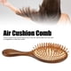 thumbnail image 5 of Cepillo Para El Cabello Con De Madera, De Madera, Peine Con Cojín De Aire Ligero De Alta Dureza, Aspecto Brillante Para Masaje Del Cuero Cabelludo, 5 of 7