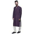 thumbnail image 6 of Atasi mens kurta Cotton Satin ethnic kurta for boys solid wedding Long kurta, 6 of 7