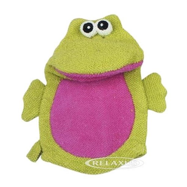 hand puppet terrycloth bath mitt. bath mitt friends (frog) Walmart