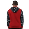 thumbnail image 2 of Men's Starter Red Atlanta Falcons Thursday Night Gridiron Full-Zip Hoodie, 2 of 2