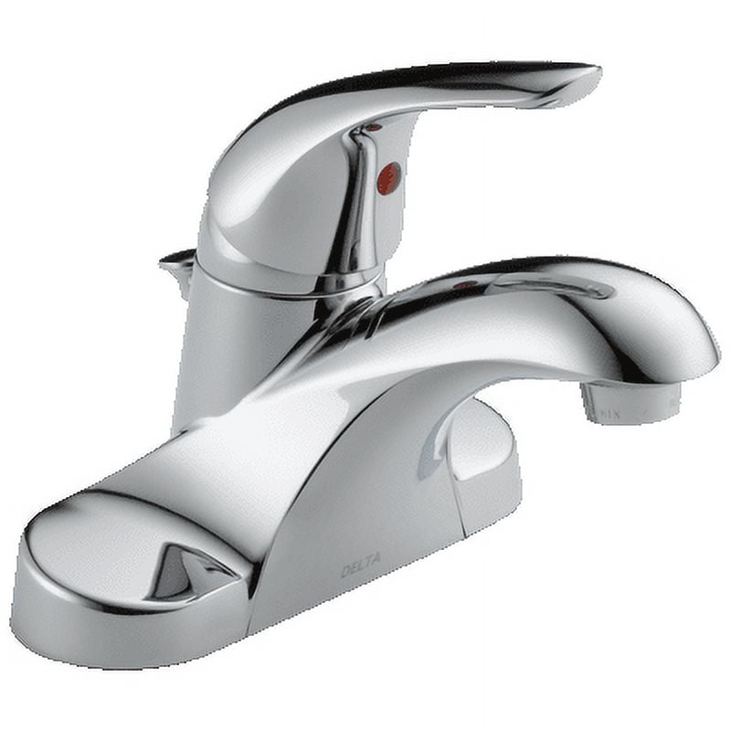 Delta 2-Pack Single Handle Centerset Bathroom Faucet Chrome B510LF-PPU-ECO2
