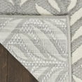 thumbnail image 3 of Nourison Aloha Indoor/Outdoor Grey 7'10" x 10'6" Area Rug, (8x11), 3 of 10