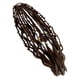 thumbnail image 1 of Extensión de coleta elástica con trenza sucia | Envoltura elástica para coleta para mujer | Accesorio trenzado ajustable para peinados rápidos, 1 of 5
