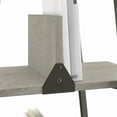 Bush Furniture Refinery AFrame Etagere Bookshelf