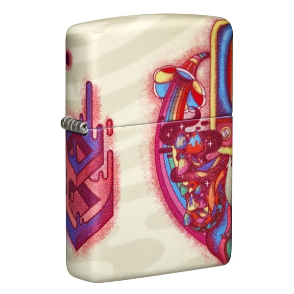 Zippo Lighter: Psychedelic Design - 540 Color 81628