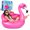 1 Pack of Flamingo Pool Floats, variant on Joyfy 2 Packs Flamingo Unicorn Pool Float, Fun Beach Floaties, Inflatable Swimming Pool Tubes Party Toys, Summer Pool Raft Lounger for Adults & Kids