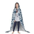 thumbnail image 3 of Honeii Sunflowers Print Poncho Cape, Cloak Coat, Snuggly Hooded Wearable Blanket, Hooded Cape For Teenagers,Halloween Costumes-Medium, 3 of 7
