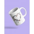 thumbnail image 3 of Feather Hearts Mug - Image by Shutterstock, 3 of 4