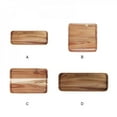 thumbnail image 6 of Clearance Sale!Norbi Wooden Plate Wooden Tray Rectangular Coffee Breakfast Bread Tray Fruit Tray Wooden Tableware Kitchen Supplies B, 6 of 6