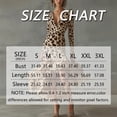 thumbnail image 5 of Morttic Women's Stylish Long Sleeve V-Neck Printed Stone Pattern Dress – Mesh Splicing Elegant Casual Work & Party Outfit Apricot，S, 5 of 5