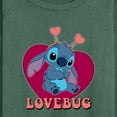 thumbnail image 3 of Lilo & Stitch - Lovebug Stitch - Women's Lightweight French Terry Long Sleeve Shirt, 3 of 5