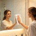 thumbnail image 6 of 5-Pack Magic Cleaning Cloth Microfiber Cleaning Cloths Lint Free and Scratch Resistant Reusable Cleaning Rags for Glass Window Kitchen Stainless Steel Cars Screens, 6 of 10