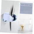 thumbnail image 4 of Soporte para cabezal de ducha, adhesivo fuerte, ajustable, soporte para varita de ducha de mano, sin perforación, montaje en pared, 2 uds., 4 of 5