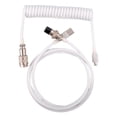 thumbnail image 2 of 3M -StromStromkabel Opladen spiraalveer Sprial-StromStromkabel met conector - blanco perfke Cable espiral enrollado, 2 of 5