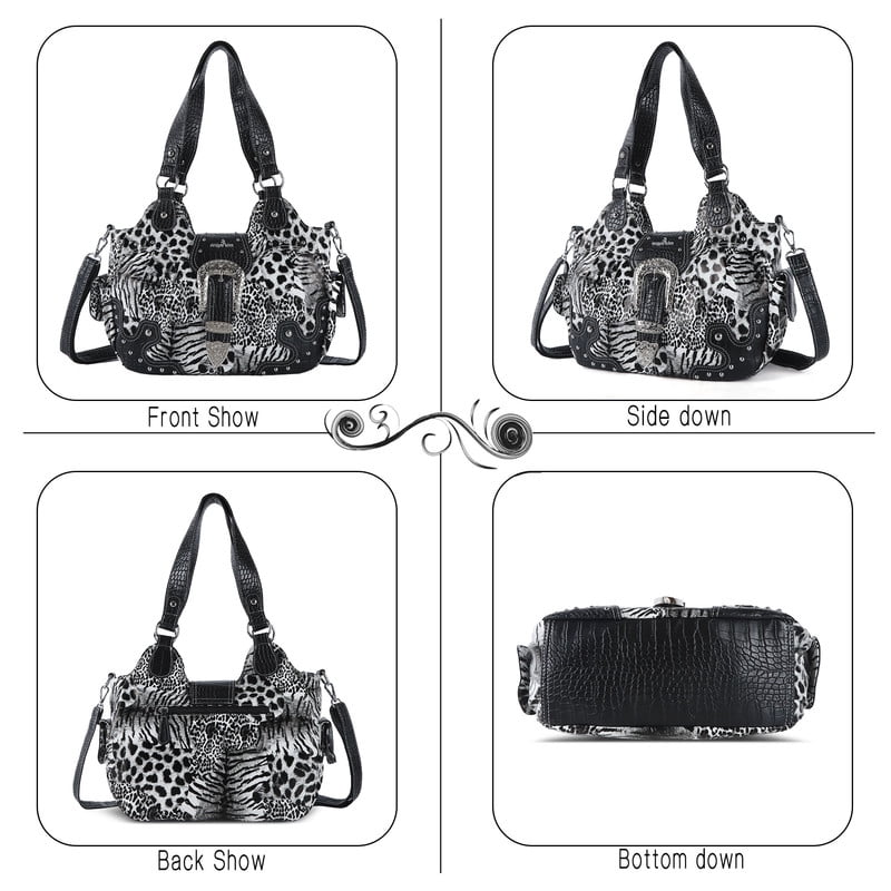 Angel Kiss Hobo Bags for Women Vegan Leather Purses and Handbags Crossbody Purses Ladies Chic Shoulder Bags