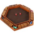 thumbnail image 1 of Juego de mesa Juegoal Wooden Shut The Box Dice Game 1-6 jugadores, 1 of 7