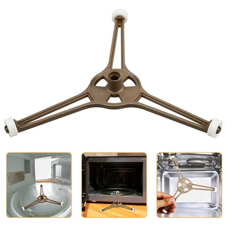 ULTNICE Microwave Turntable Black Glass 1Pack 6.3*6.3*0.2In