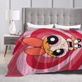 thumbnail image 4 of The Powerpuff Girls Bed Blanket Air Conditioner Quilt Ultra Soft Flannel Blanket All Season Fuzzy Blanket Reversible Fluffy Plush Blanket 40"X30", 4 of 8