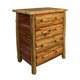 Furniture Barn Usa Rustic Red Cedar Log 9 Drawer Dresser