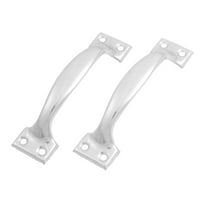 Uxcell Cupboard Gate Windows Stainless Steel Handles Pull 3.94" Length 2Pcs