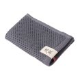thumbnail image 1 of 32x32cm Waffle Weave Towel Pure Cotton Ultra Absorbent Lightweight Cleaning Towel Multi-purpose Face Bath Towel (Grey), 1 of 4