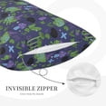 thumbnail image 5 of Fotbe Magic Toads in Hats Pillow Cases - Envelope Closure - Luxury, Extra Soft, Cooling Pillow Covers - Wrinkle, Fade, Stain Resistant-16"x24", 5 of 8