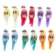 thumbnail image 2 of thinsony 12Pcs Foam Birds Feather Simulation Parrot for Party Wedding Decor with Claw, 2 of 9