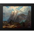 thumbnail image 2 of Bierstadt, Albert 24x19 Black Modern Framed Museum Art Print Titled - Mount Brewer from Kings River Canyon, California, 2 of 5