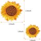 thumbnail image 5 of Worallymy bordado flor parches ropa DIY algodón mezcla bordado insignia Floral parche conjunto Worallymy JD735807153, 5 of 7