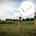 thumbnail image 2 of Dayesque White Foam Airplane Toy for Kids, Paintable Lightweight Glider Plane, Easy to Throw Flying Foam Toy, 2 of 8