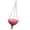 Pink, variant on Classical Farmhouses Metal Hanging Planter Bucket With Rustproof Finish Accent For Plant Display
