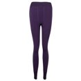 thumbnail image 2 of Mallas térmicas para mujer, de invierno, leggings con cálido, suave, opaco, fuerte, elástico, 92,5 cm Morado Hugo Polainas forradas de vellón para mujer, 2 of 9