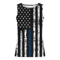 thumbnail image 3 of DPTALR Casual Men's Summer Loose Waistcoat Print Sport Round-Neck Tank Features, 3 of 4