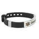 thumbnail image 5 of Pulsera de alerta médica para diabetes, identificación de emergencia, joyería de concientización, pulsera ajustable para diabetes, 5 of 14