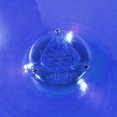 thumbnail image 3 of TychoTyke Kids Light Up 10 Inch Flying Disc Outdoor Fun Toy - Blue, 3 of 6