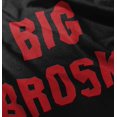 thumbnail image 4 of Big Broski Funny Older Brother Youth T Shirt Tee Boys Infant Toddler Brisco Brands 12M, 4 of 5